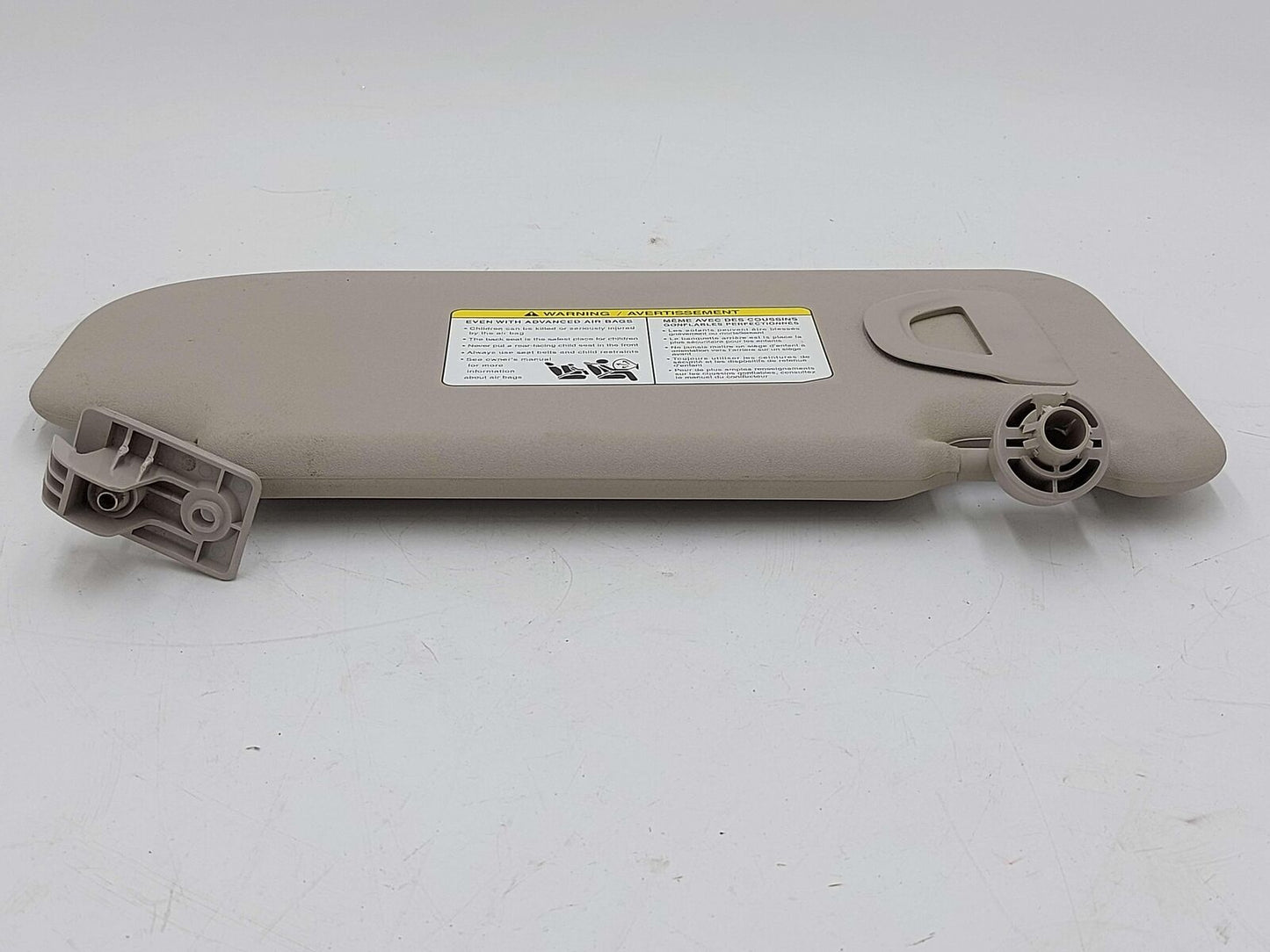 17-18 NISSAN QASHQAI LEFT SUN VISOR GRAY 964016MA0A