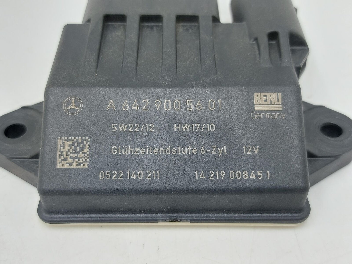 14-15 MERCEDES ML350 W166 GLOW PLUG RELAY DIESEL CONTROL MODULE A6429005601