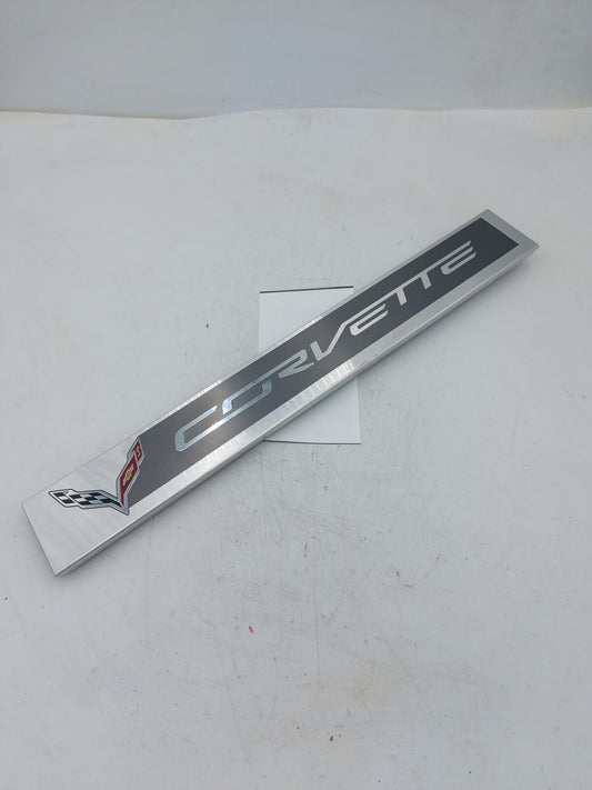 2014 Chevy Corvette C7 LH Left Scuff Sill Plate Type 1 Style 22789326