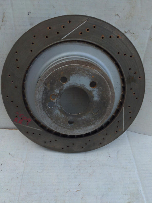 12-18 MERCEDES CLS63 Rear Brake Rotor Rh 65K KM'S