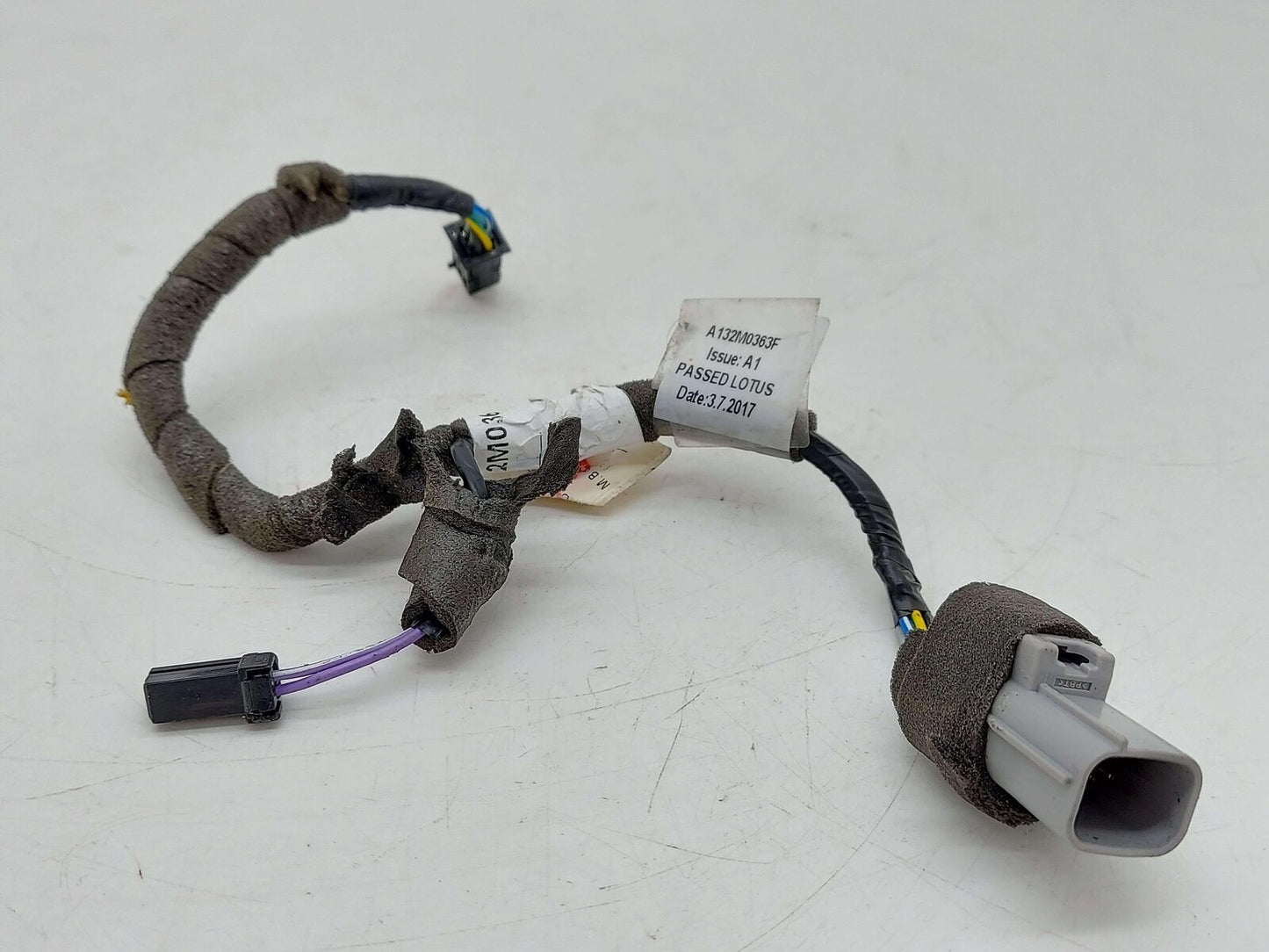 2018 Lotus Evora 410 Sport RH Right Door Switch Wire Wiring Harness A132M0363F