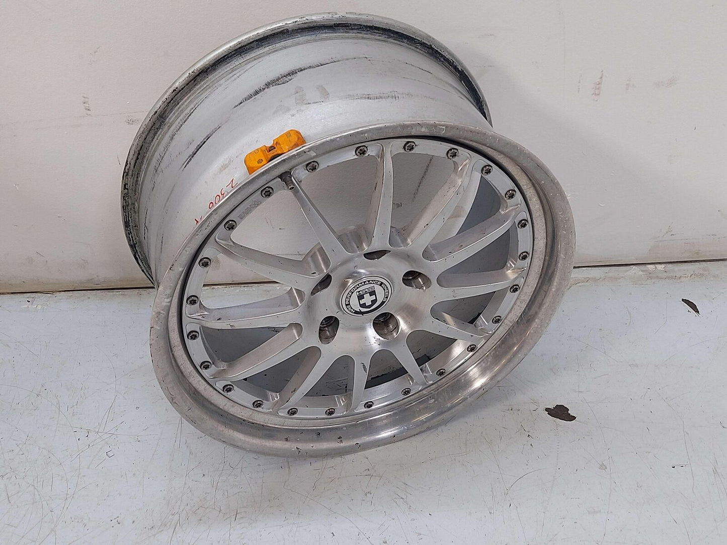 HRE 3 piece Wheel Porsche 911 997 19x9 *chipped Burnt Scratched* 12 Spoke