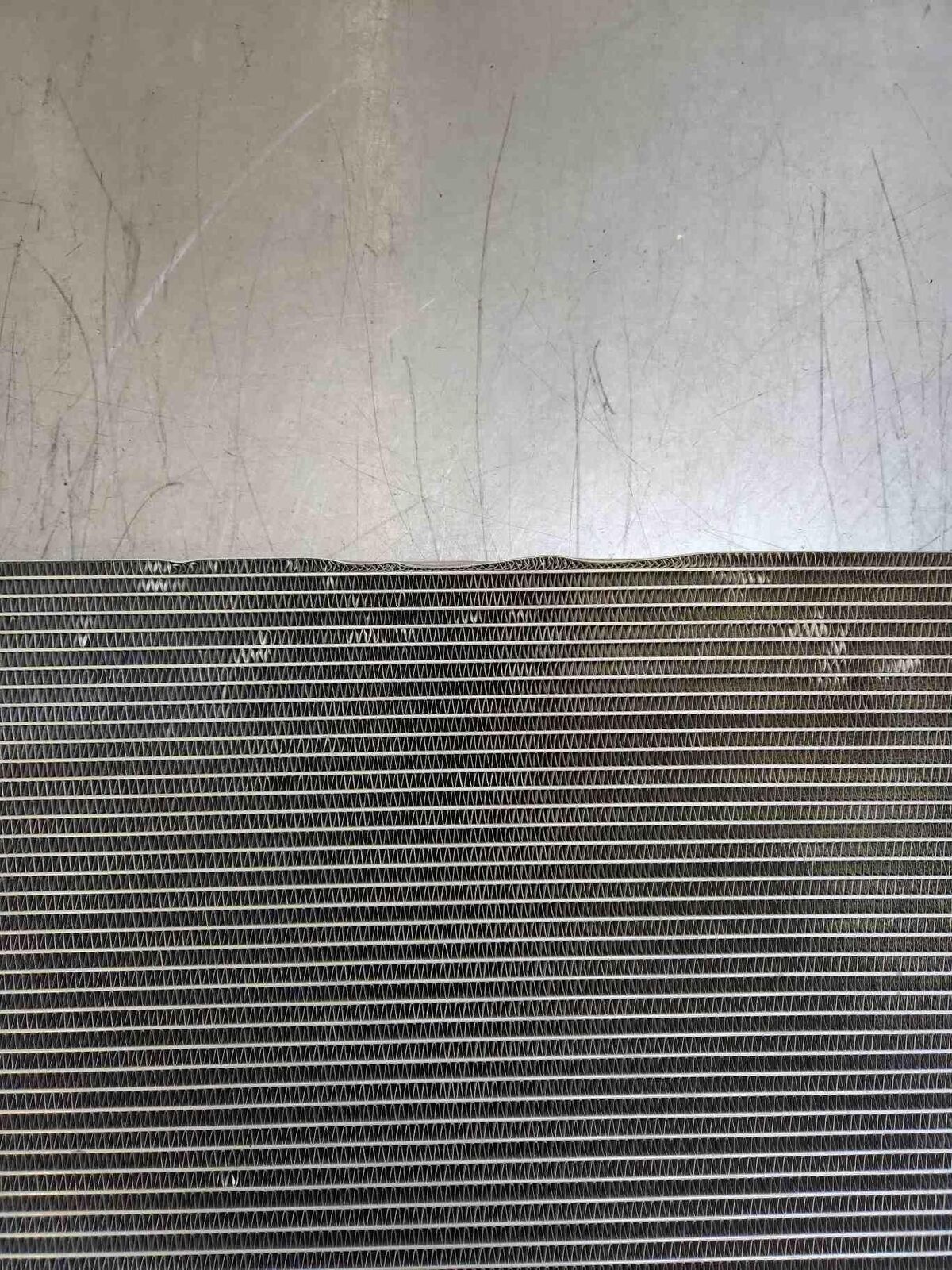 10-19 JAGUAR XJ AC A/C Condenser *slight Dent On Bottom* Ex53-19710-aa 4K KM's