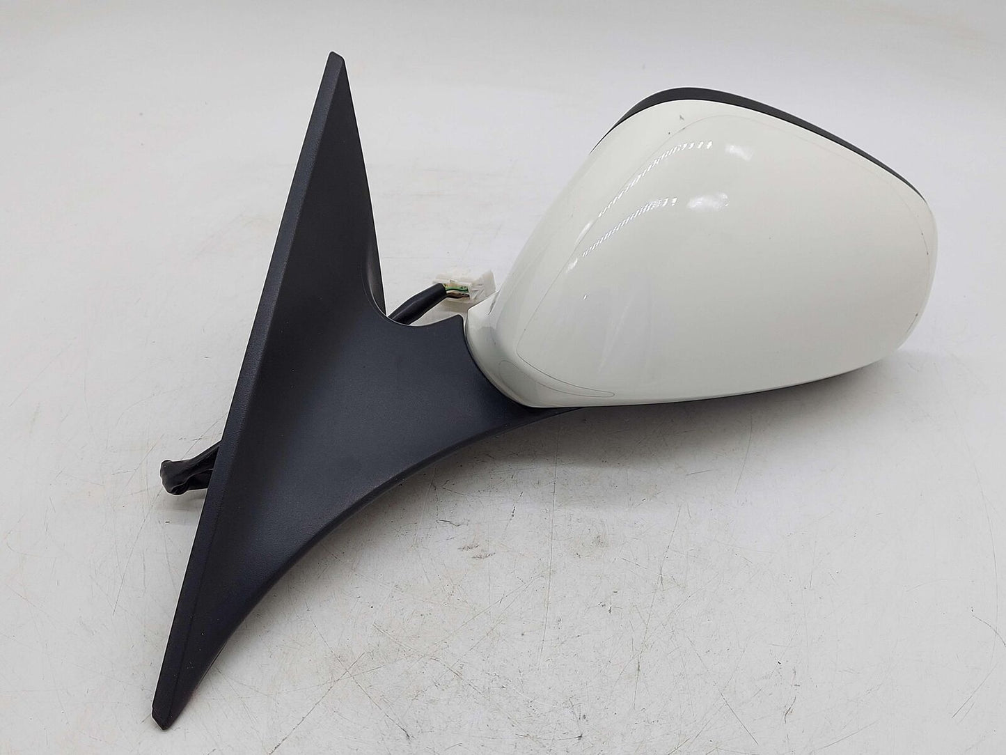 2010 Maserati GranTurismo S M145 Coupe LEFT DOOR MIRROR BIANCO ELDORADO WHITE