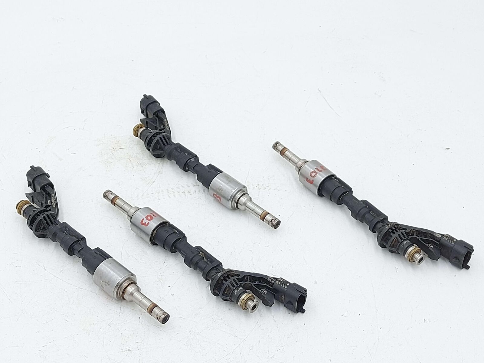 13-19 JAGUAR XJ FUEL INJECTOR SET OF 4 3.0L SUPERCHARGED *NOTE