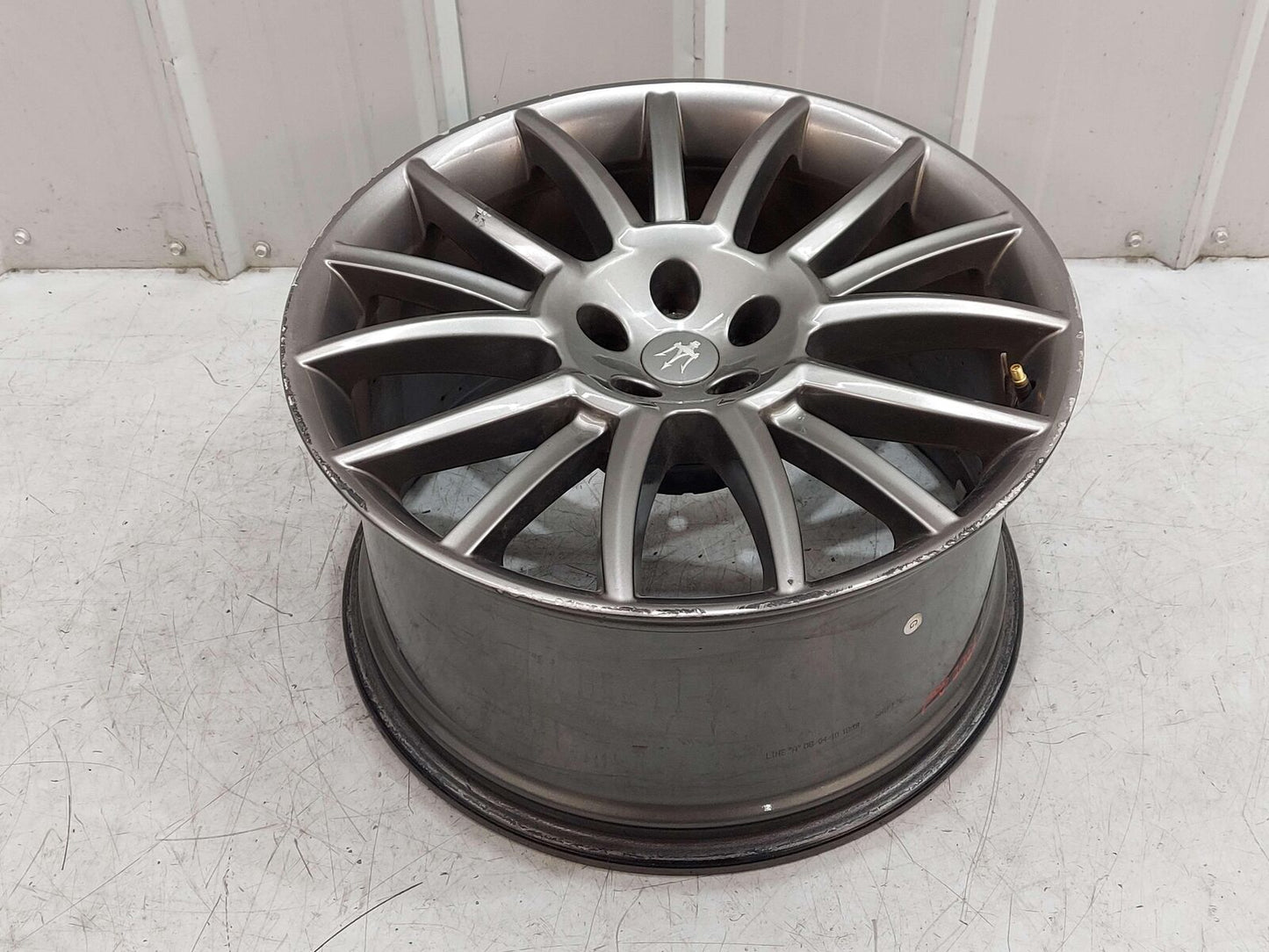 2010 Maserati GranTurismo S M145 Coupe WHEEL RIM 15 SPOKE GREY 20X10.5