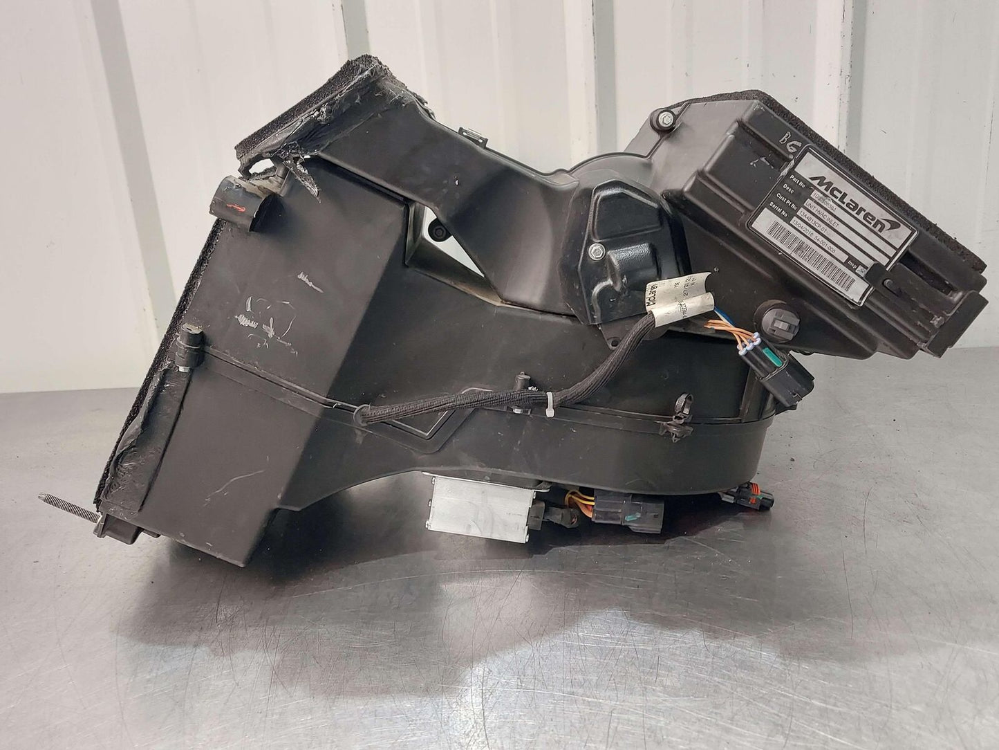 2016 MCLAREN 540C HVAC HEATER BLOWER MOTOR HOUSING W/ AC EVAPORATOR CORE *NOTE