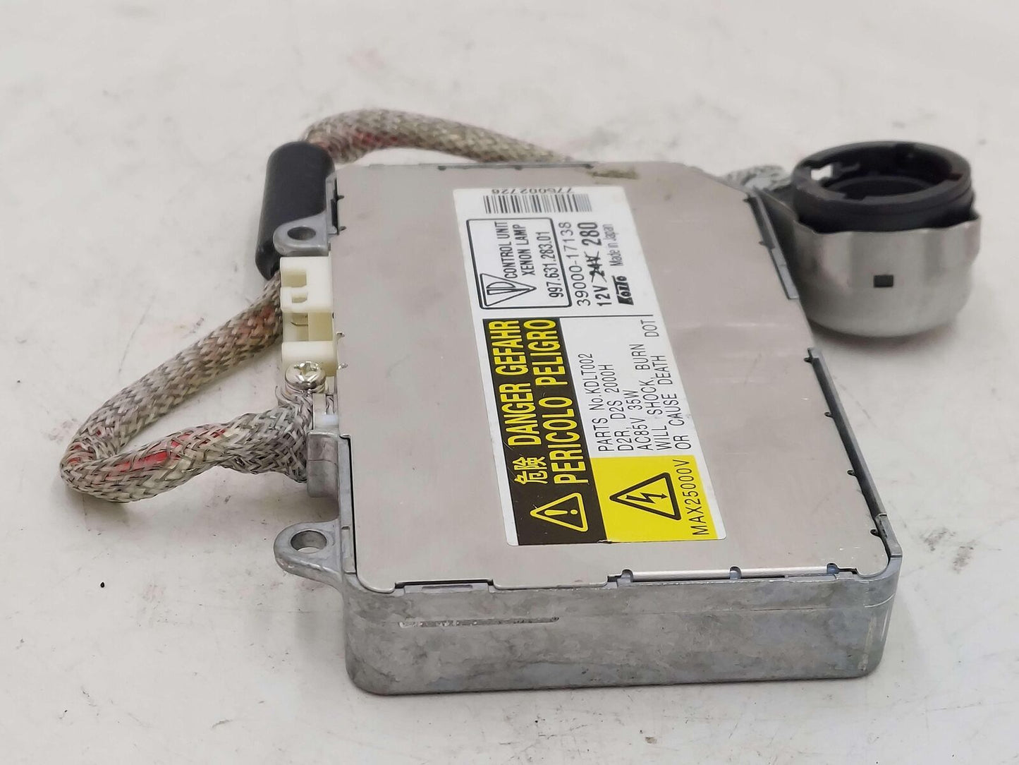 2010 Porsche 911 Xenon Headlight Ballast Module 99763128301 102K KMS