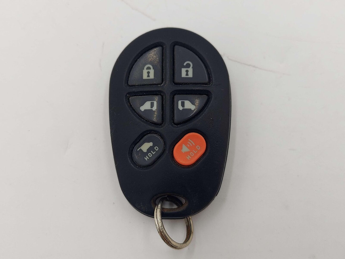 04-20 TOYOTA SIENNA KEY LESS ENTRY REMOTE FOB *GOUGED* GQ43VT20T