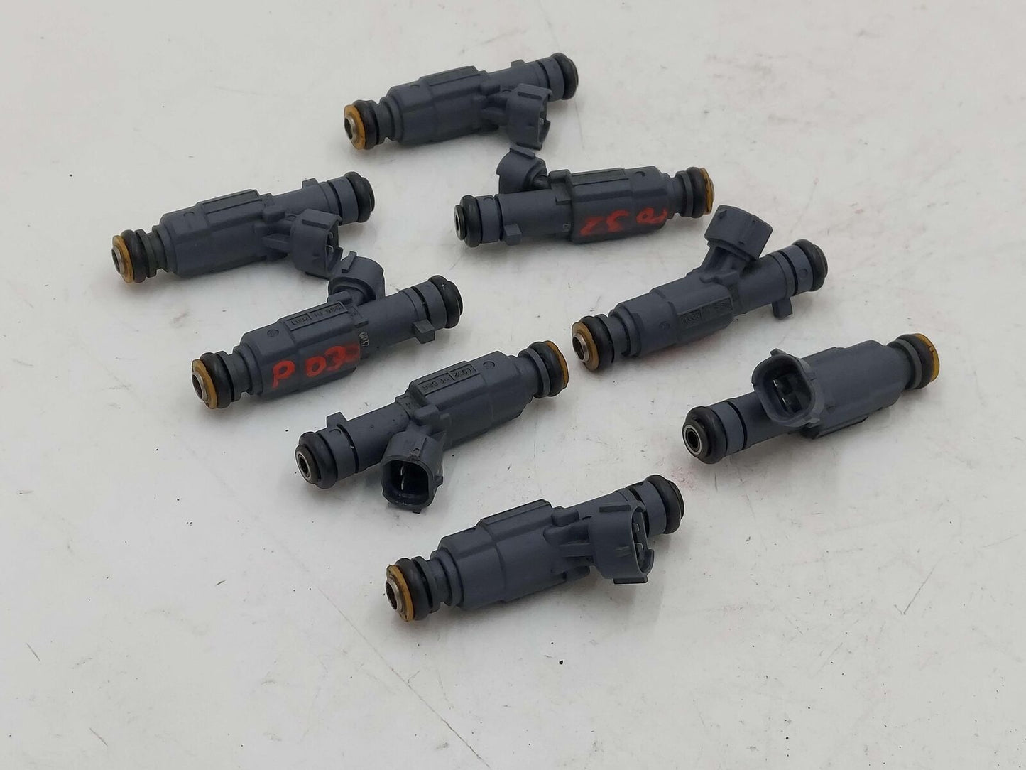 09-10 HYUNDAI GENESIS 4.6L SET OF 8 FUEL INJECTOR 35310-3F000 SEDAN