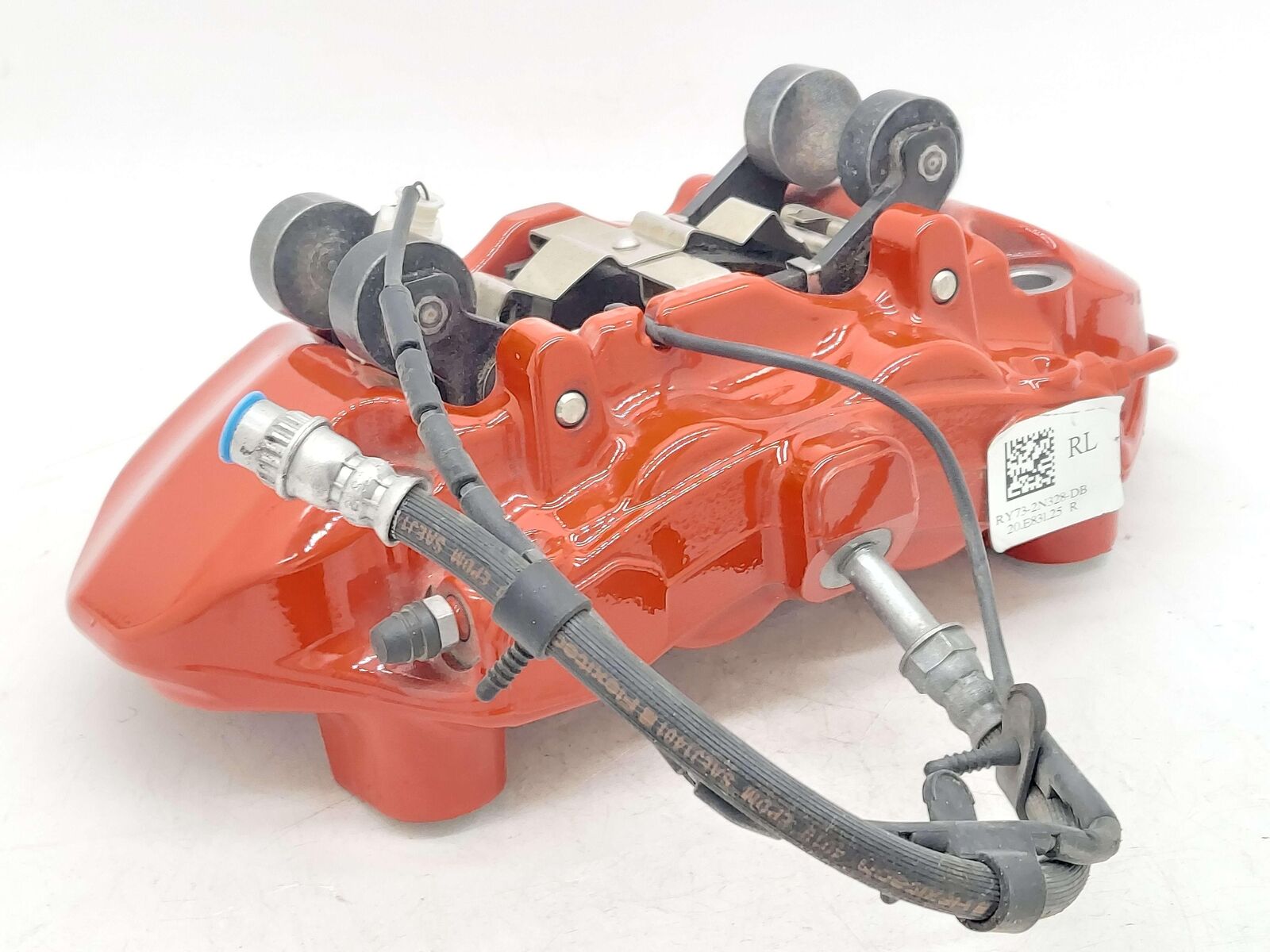 2024 ASTON MARTIN DB12 VOLANTE REAR LEFT BRAKE CALIPER RED RY73-2N328-DB