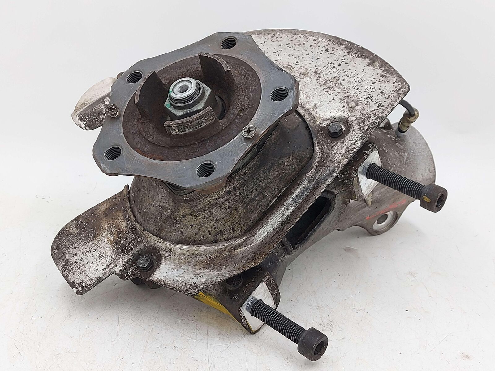 05-08 Porsche 911 997 Carrera S FRONT LEFT SPINDLE KNUCKLE HUB 41K MILES