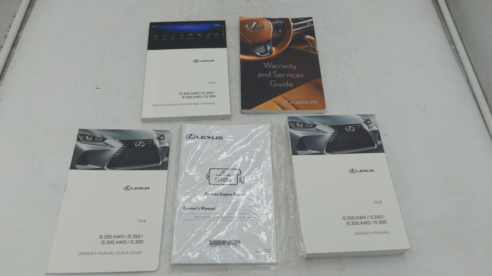 18 LEXUS IS350 Owners Manual