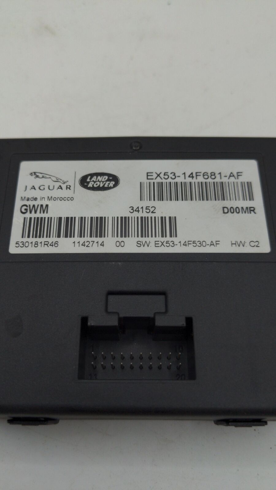 14 15 JAGUAR F-TYPE Ex53-14f681-af Network Gateway module