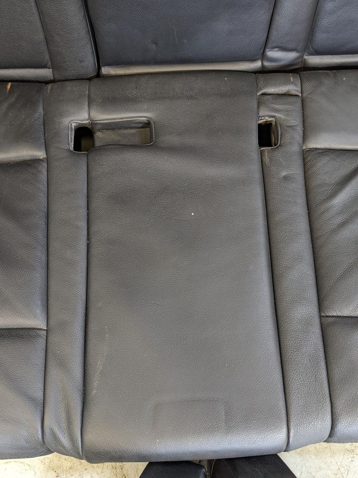 2009 BMW X5 E70 Rear Seats Black Leather 60/40 Heated *Dents Scratched Scuffs*