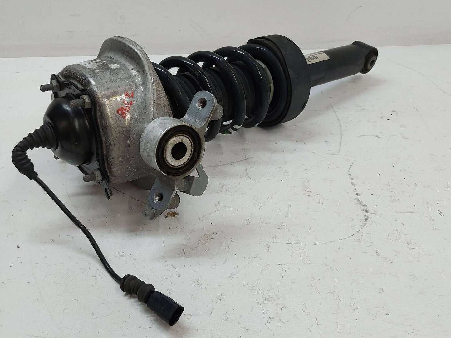 11-18 PORSCHE CAYENNE 958 S E-HYBRID REAR LEFT STRUT 7P5513029AA