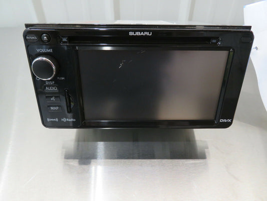 T059 2015 15 SUBARU WRX NAVIGATION UNIT DISPLAY SCREEN 86271VA720 DAMAGED