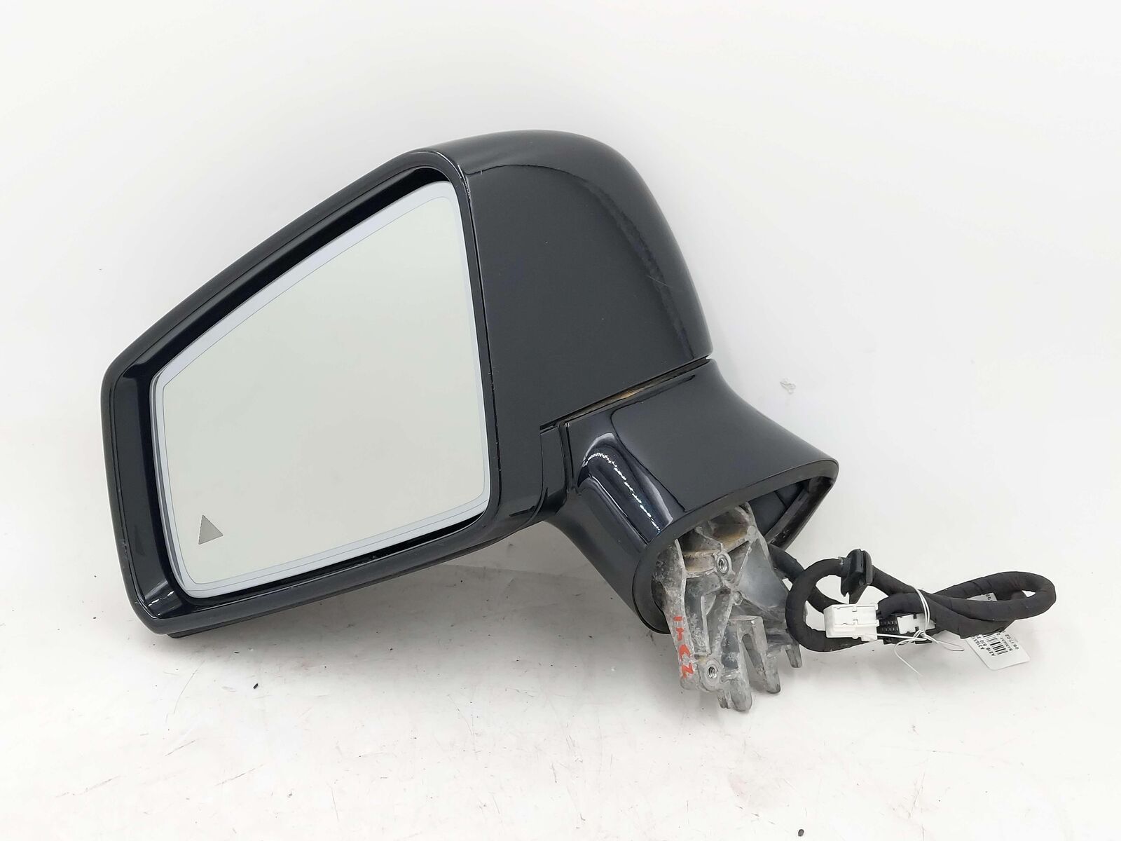 12-14 Mercedes W218 CLS63S AMG LEFT DOOR MIRROR BLIND SPOT OBSIDIAN BLACK