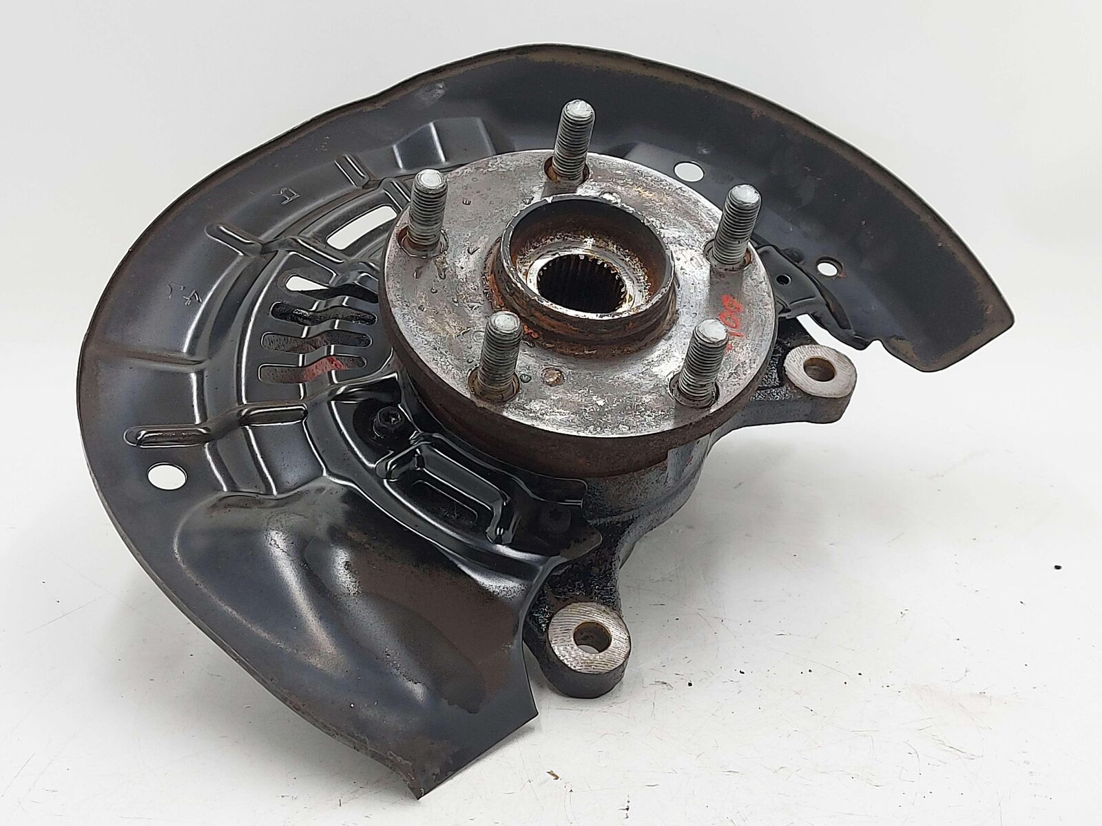 11-20 TOYOTA SIENNA SE FRONT RIGHT SPINDLE KNUCKLE HUB 3.5L 2GRFE FWD 4321108030