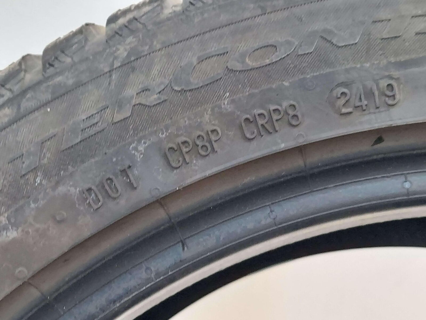 PAIR CONTINENTAL WINTER CONTACT 235/45R17 DATE:2419 9/32 FOR 15-23 SUBARU WRX