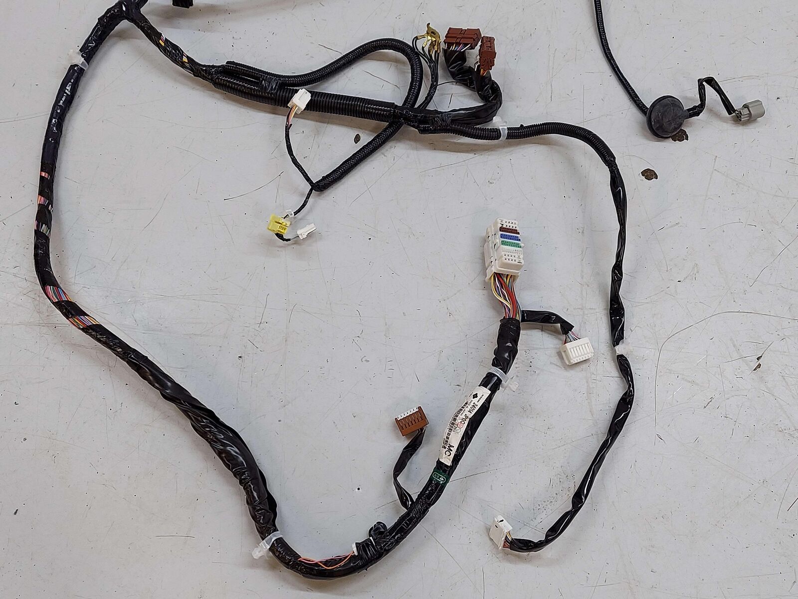 2009 Nissan GTR GT-R R35 LH Left Body Wiring Wire Harness 24014JF10C 60K KMS