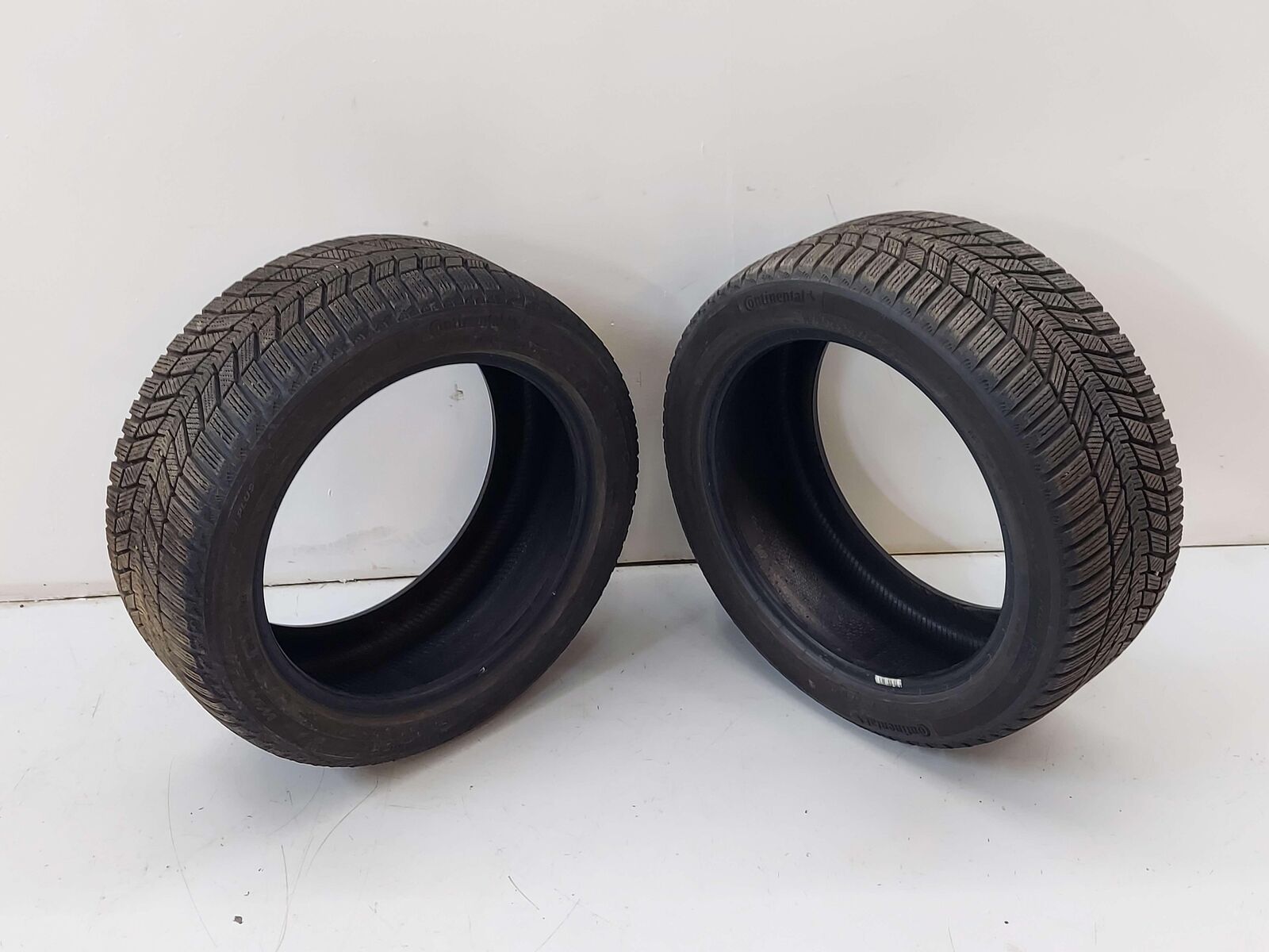 PAIR CONTINENTAL WINTER CONTACT 235/45R17 DATE:2419 9/32 FOR 15-23 SUBARU WRX