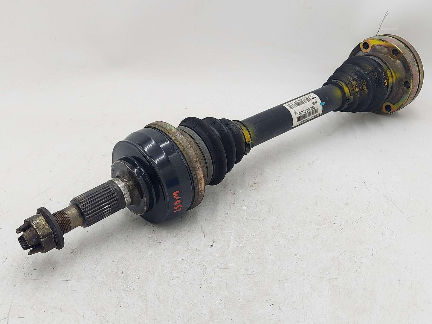 05-08 Porsche 911 997 Carrera S REAR LEFT AXLE SHAFT A/T 99733202403 41K MILES