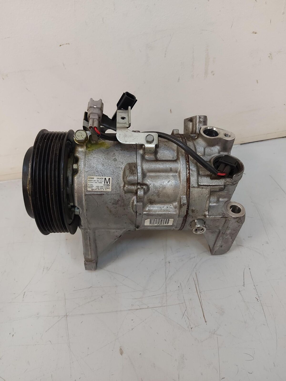 15 16 17 18 19 20 NISSAN MURANO A/c AC Air Compressor 926005aa0a 6k KM's 3.5L