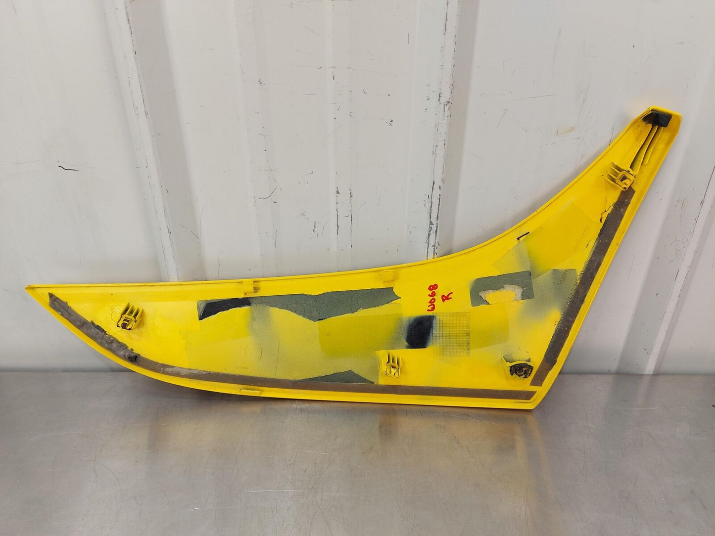 20 Mclaren 720s Spider Right Convertible Cover Trim Panel Yellow 14AB461SP *Note