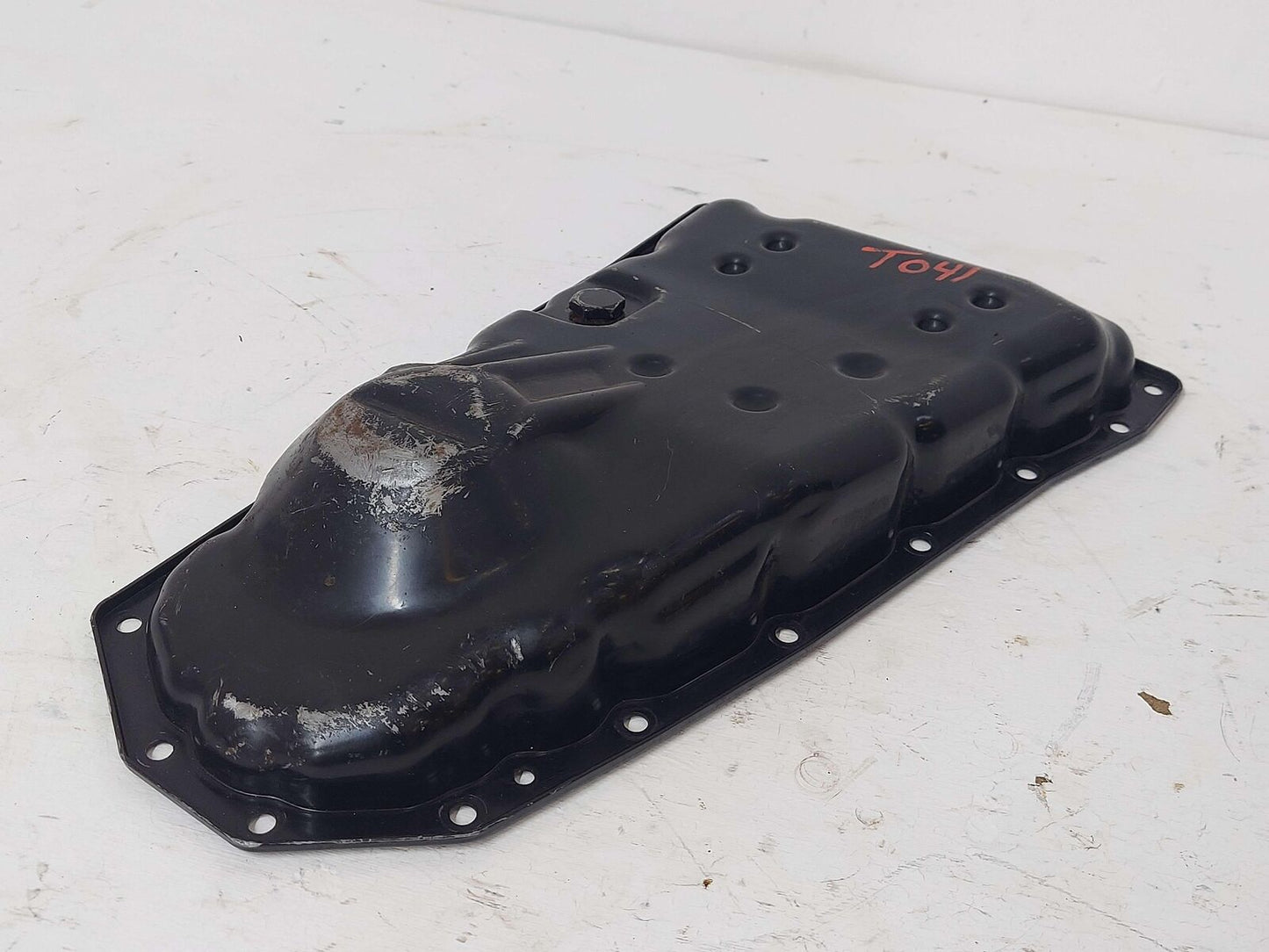 15-16 NISSAN PATHFINDER TRANSMISSION OIL PAN *SCRATCHES AND SCRAPES*