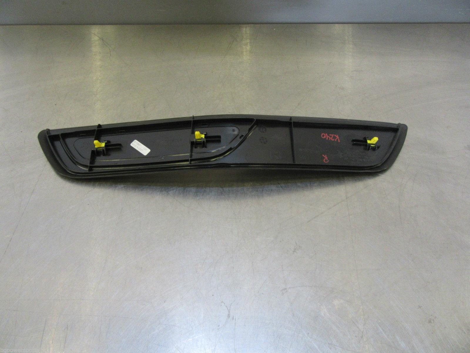 K240 2013 13 BMW 650I GRAN COUPE RH RIGHT REAR SILL PLATE COVER