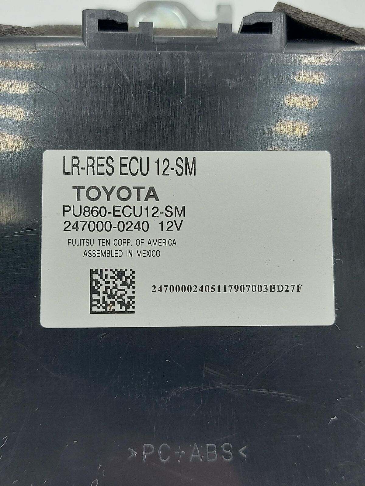 2018 LEXUS IS350 247000-0240 Toyota Remote Start Module