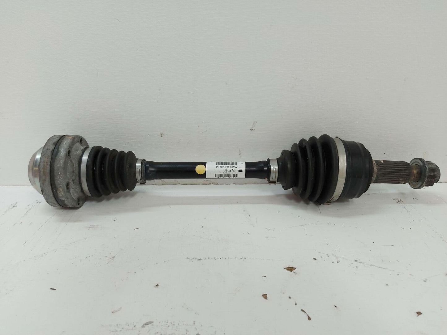 15-18 PORSCHE CAYENNE GTS 958 3.6L FRONT RIGHT AXLE SHAFT 7P5407271B