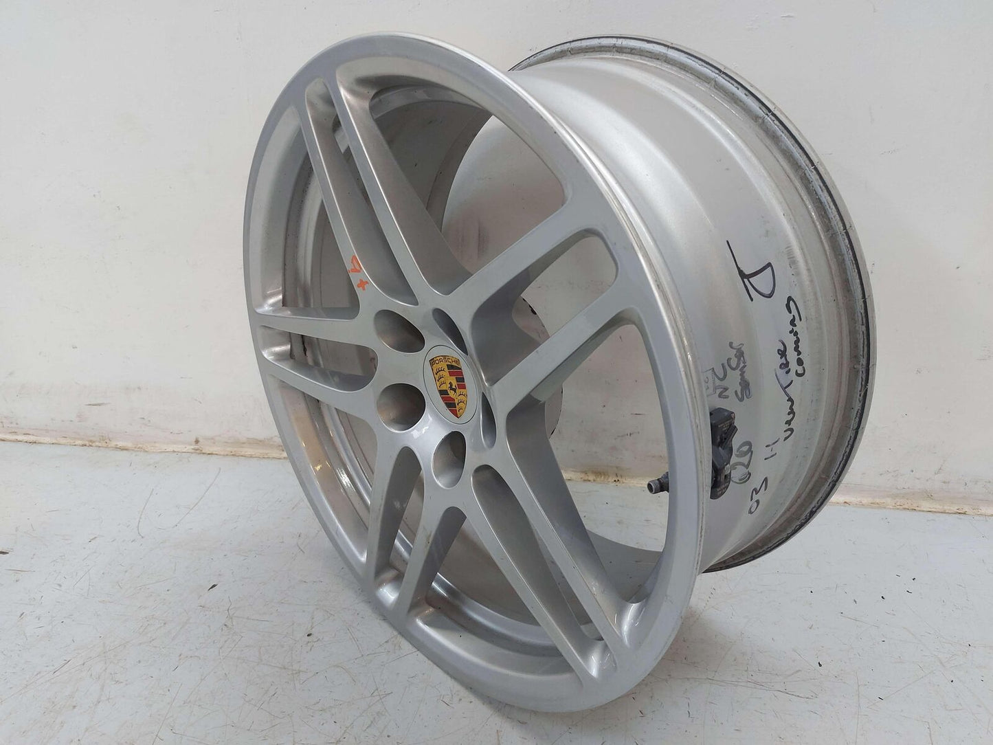 15-21 PORSCHE MACAN 95B S WHEEL RIM 18X8 5 DOUBLE SPOKE ALLOY *NOTE