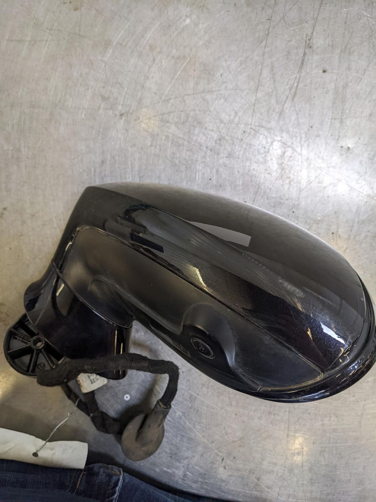 💥11-14 PORSCHE PANAMERA LH Left Door Mirror Black Camera Memory💥