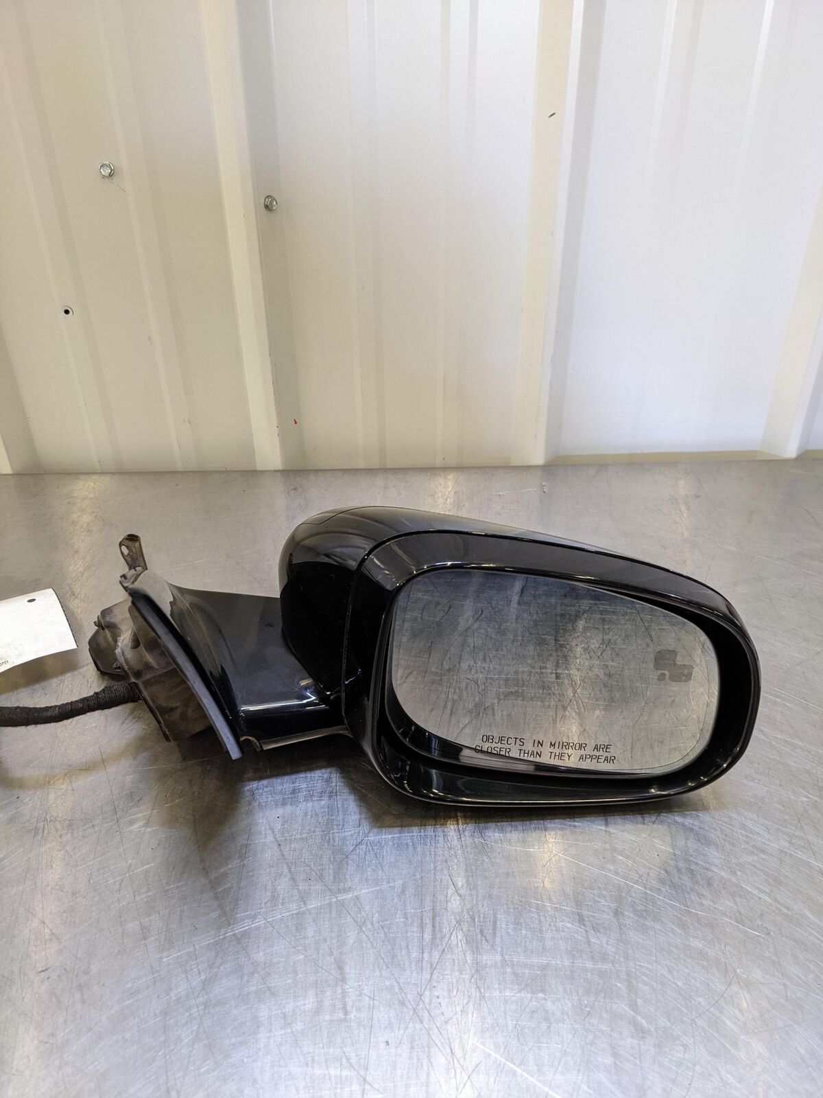 10-15 JAGUAR XF RH Right Door Mirror Black Blind Spot Alert