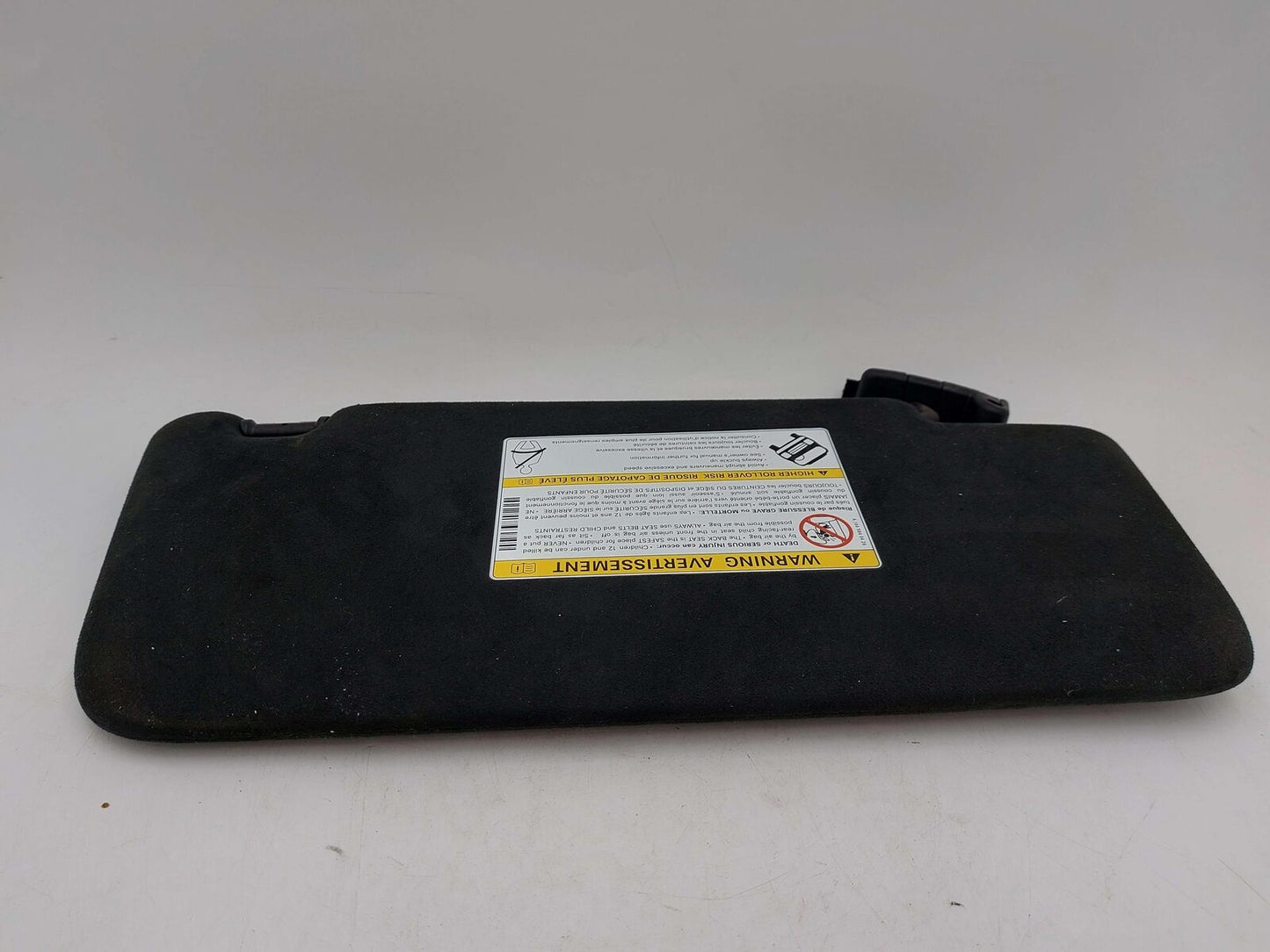 16-19 MERCEDES GLE63S AMG W166 LH LEFT Sun Visor Primary Black Alcantara