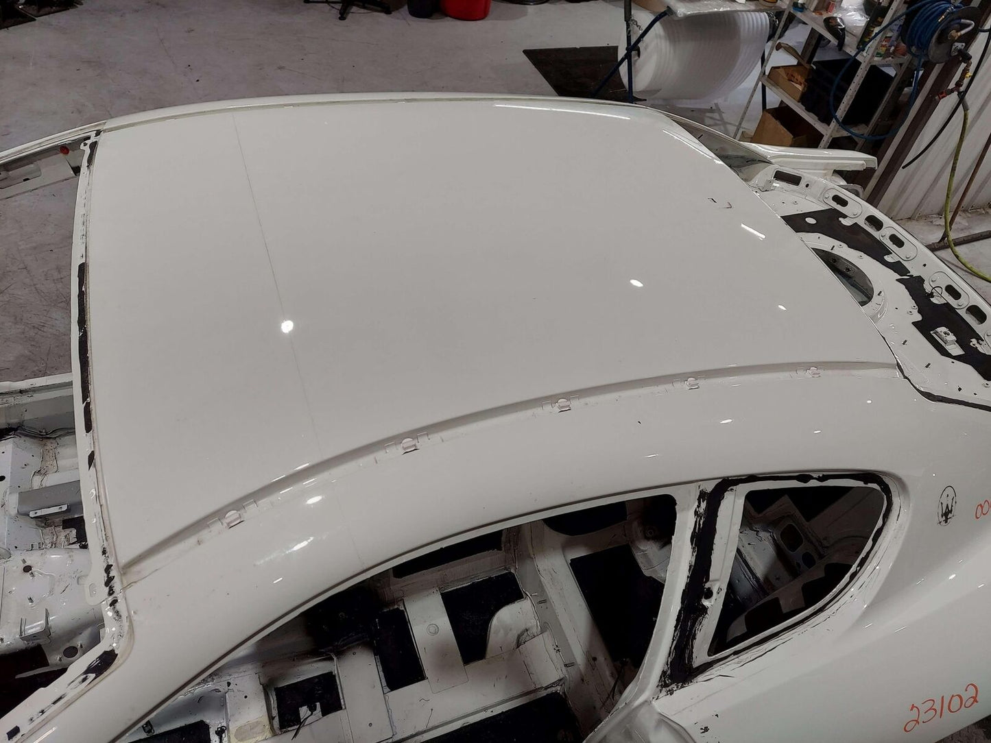 2010 MASERATI GRAN TURISMO GT S ROOF CUT WHITE 000 *CUSTOM CUT AVALIABLE*