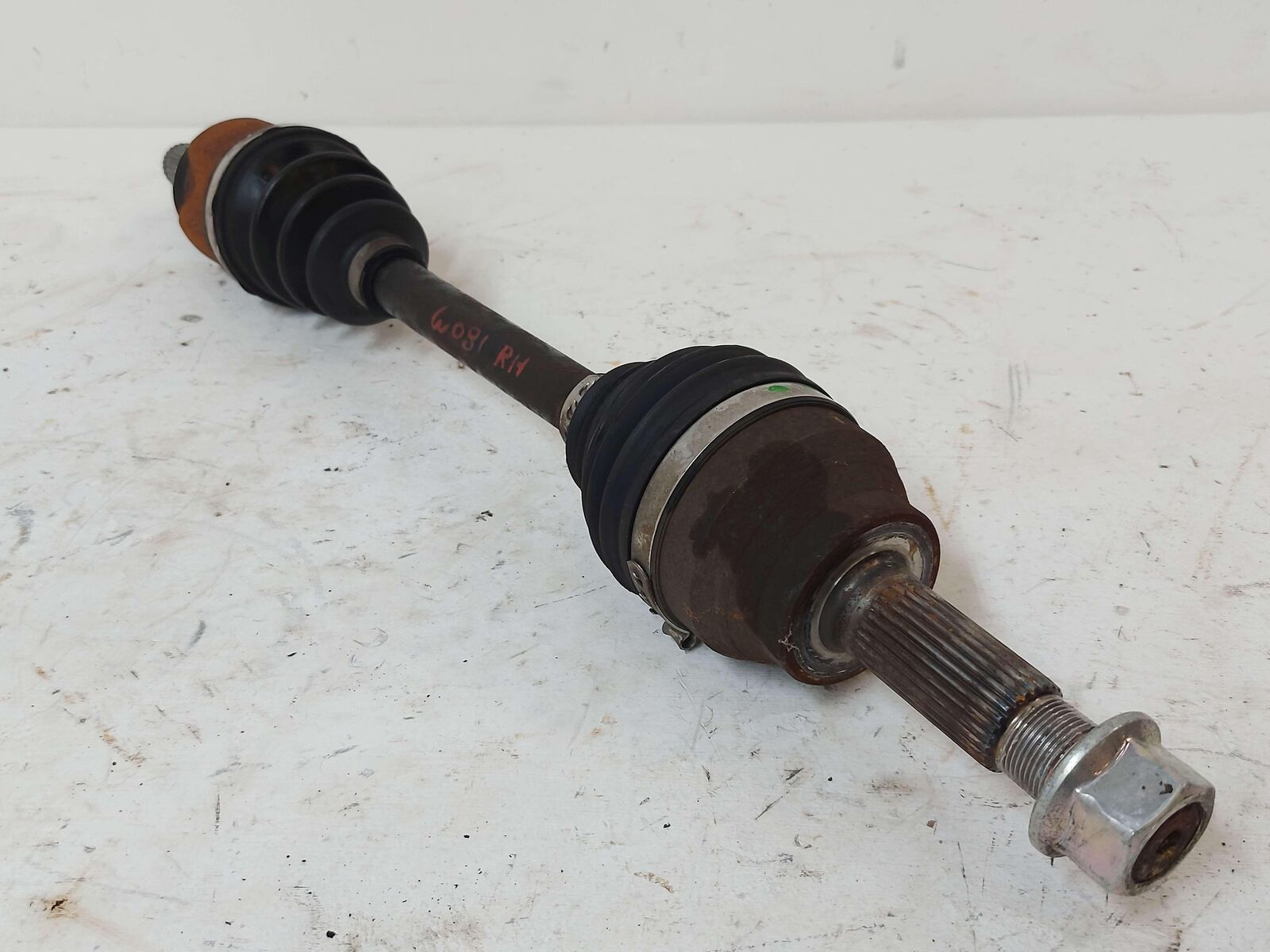 09-21 Nissan R35 GTR GT-R FRONT RH RIGHT CV Joint Axle Shaft Axle 60K KMS