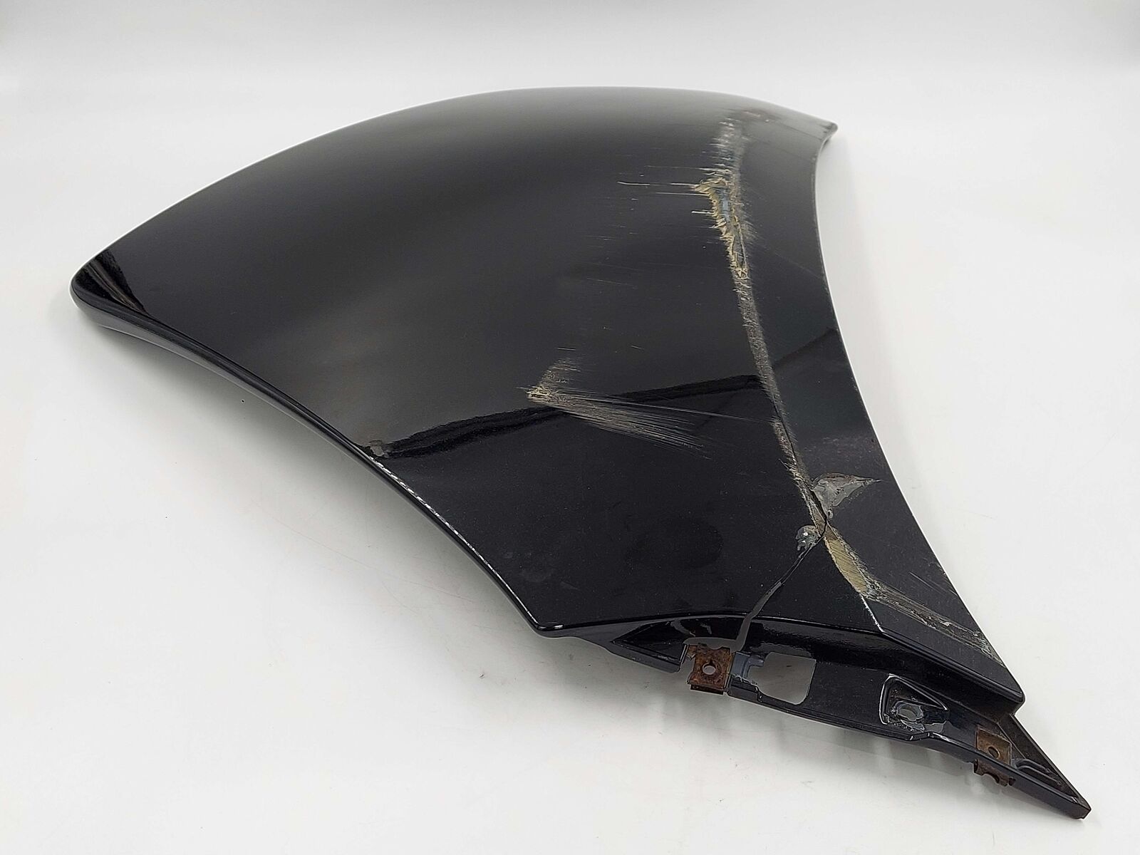 2016 MCLAREN 540C REAR LEFT BUMPER END SPECIAL ONYX BLACK METALLIC 92525 *NOTE