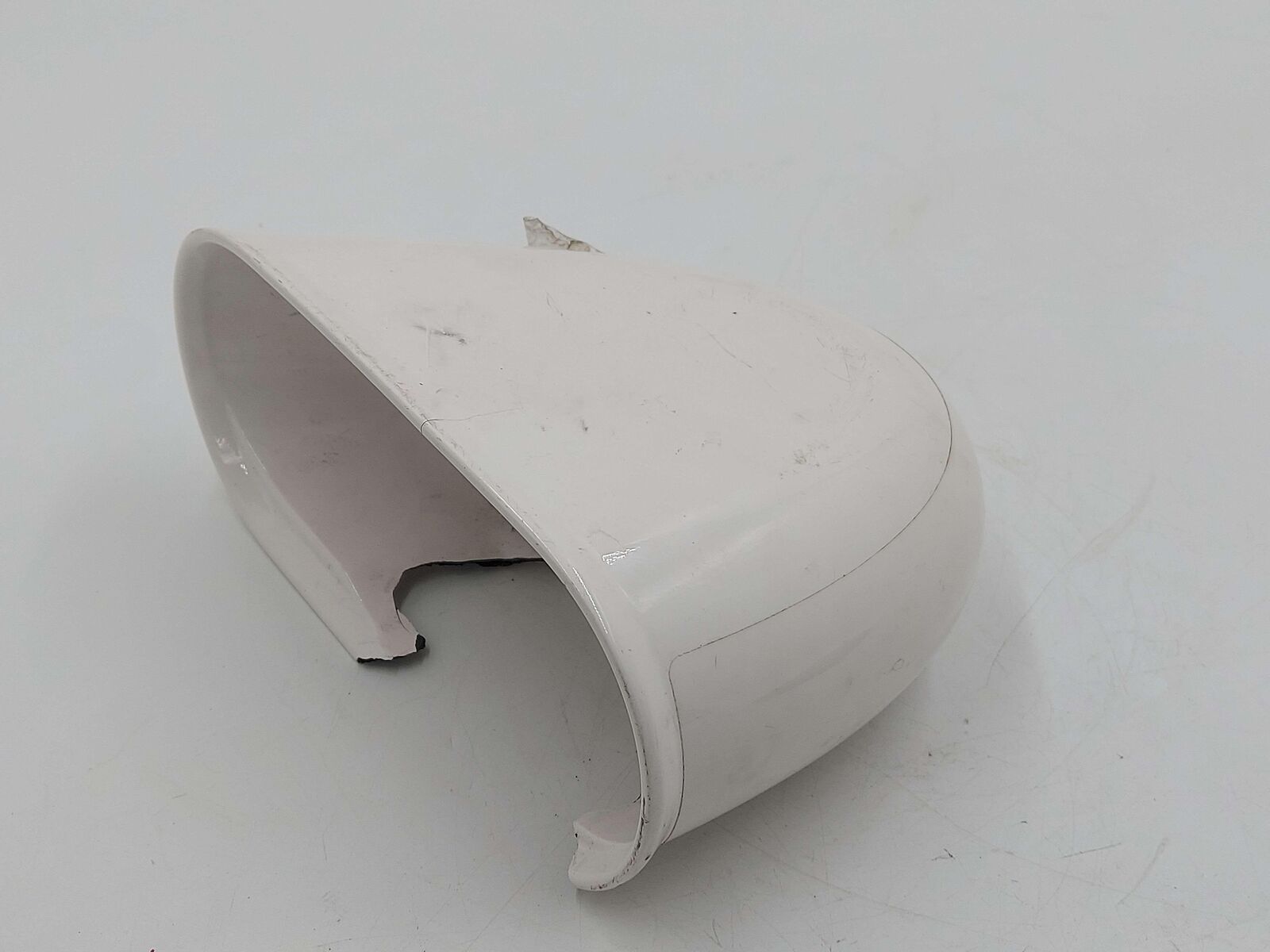 05-06 FORD GT GT40 SUPERCAR LH LEFT DOOR MIRROR WHITE HOUSING 1407653 OEM *NOTE*