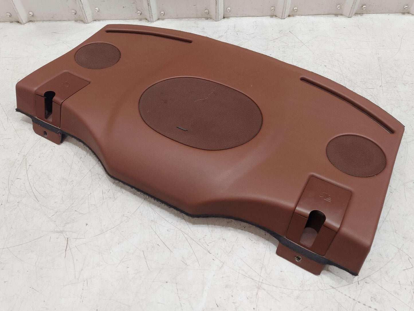 2010 Maserati GranTurismo S M145 Coupe BROWN PARCEL SHELF TRIM COVER PANEL