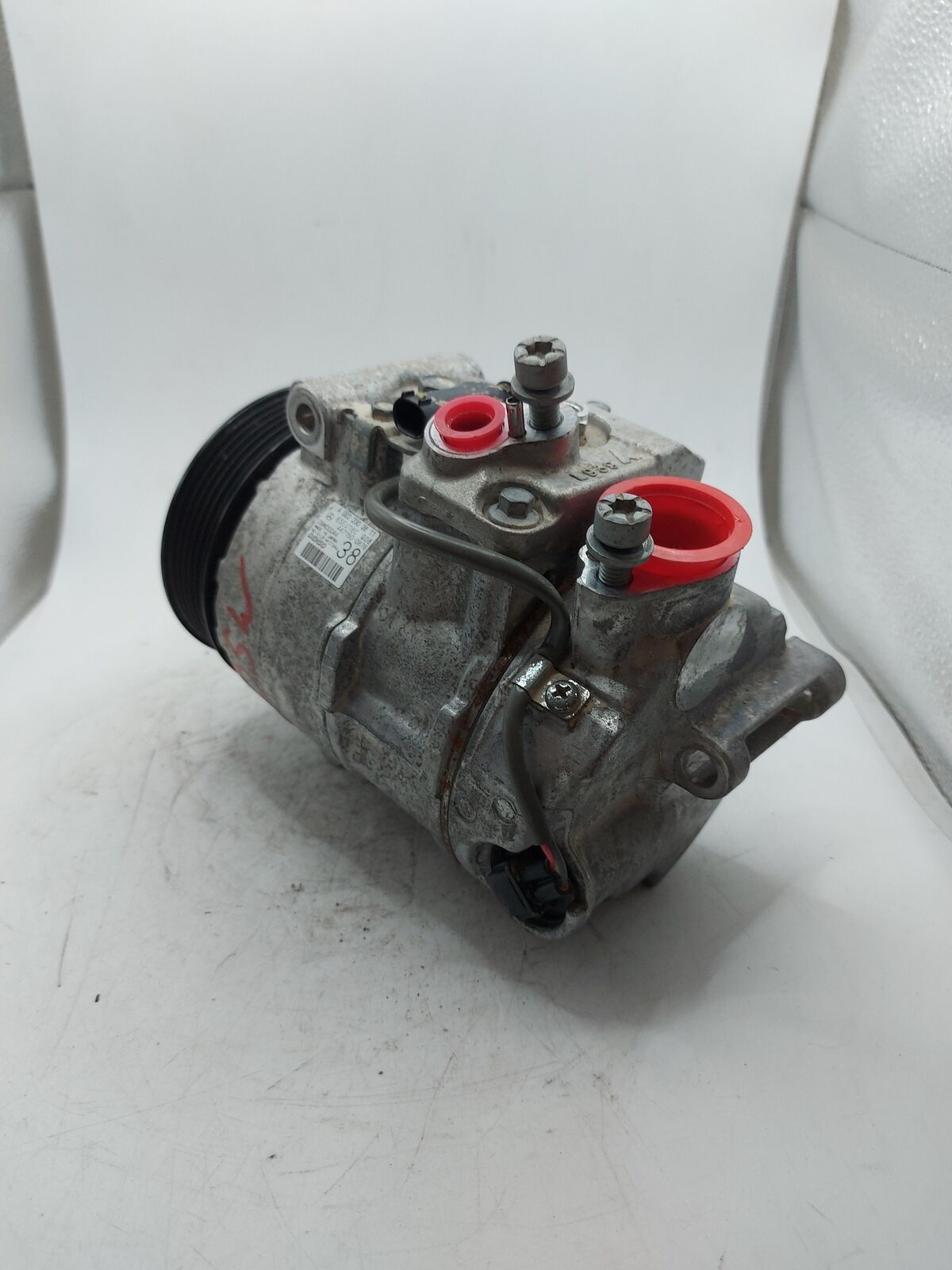 10 11 MERCEDES E550 AC A/c Air Compressor SB2-447924