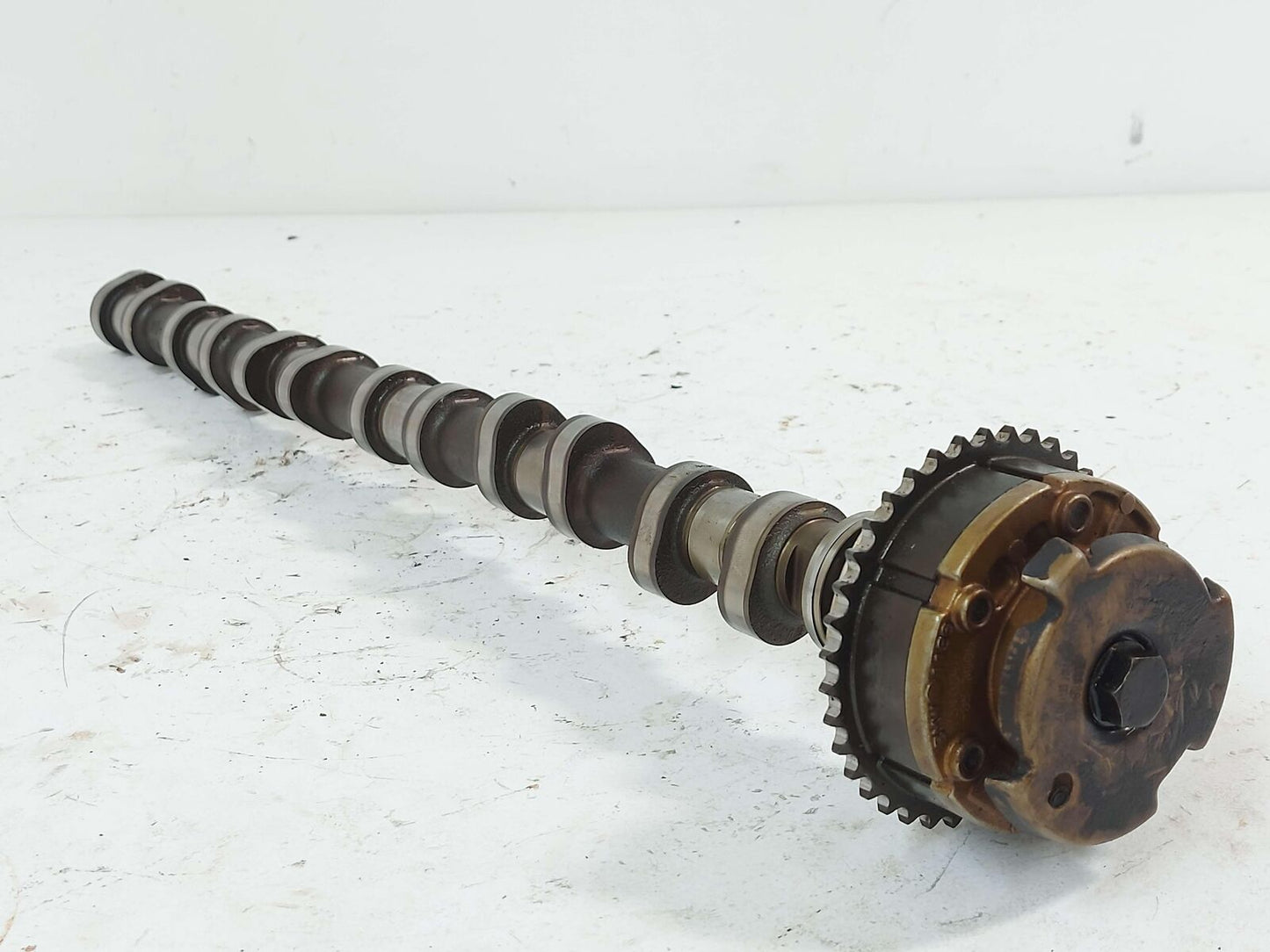 2008 BMW X6 3.0L N54B30A N54 Twin Turbo Exhaust Camshaft W/ Adjuster 7518746