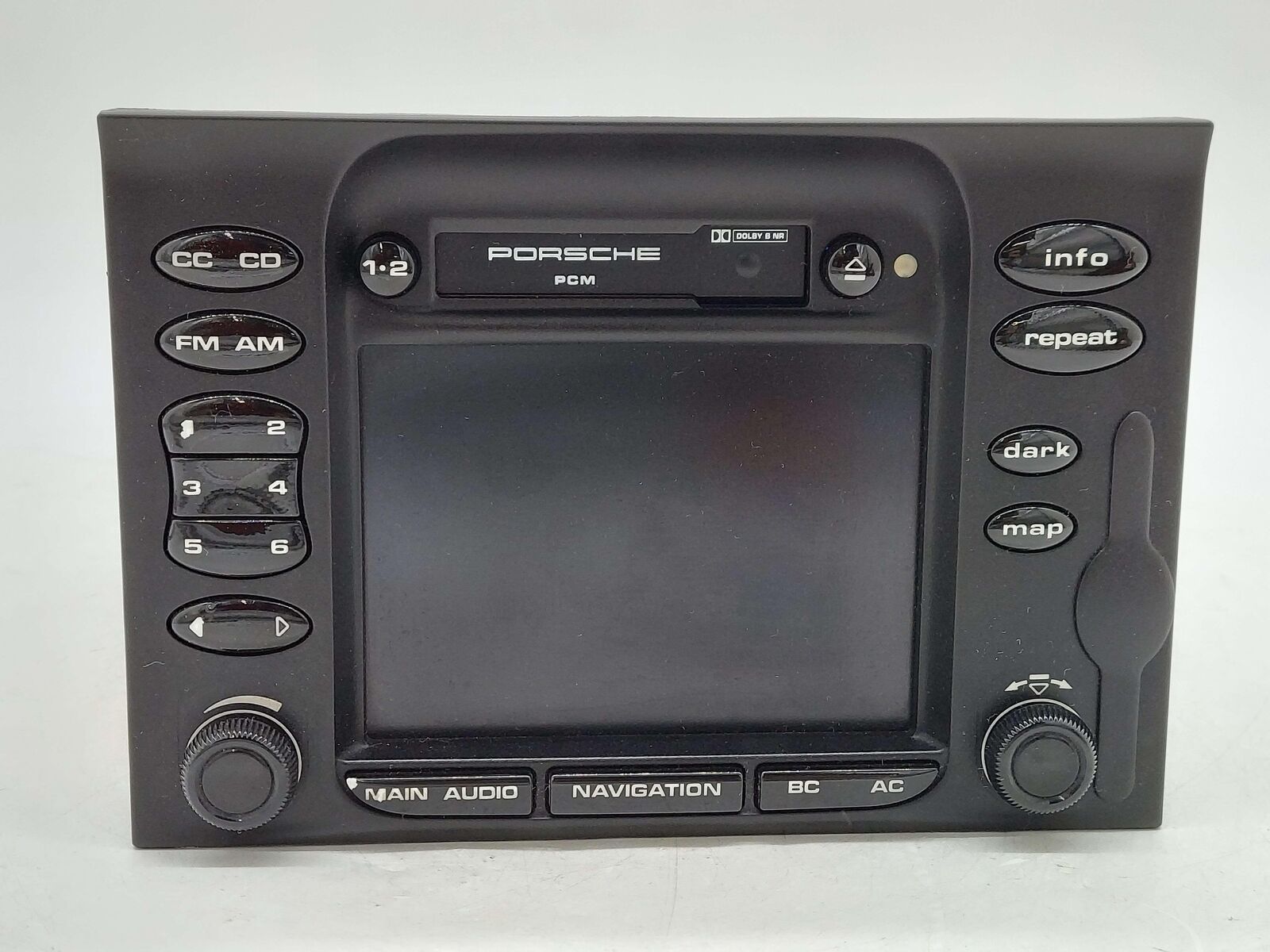 99-01 PORSCHE 911 996 CARRERA RADIO RECEIVER CASSETTE NAVIGATION DISPLAY SCREEN