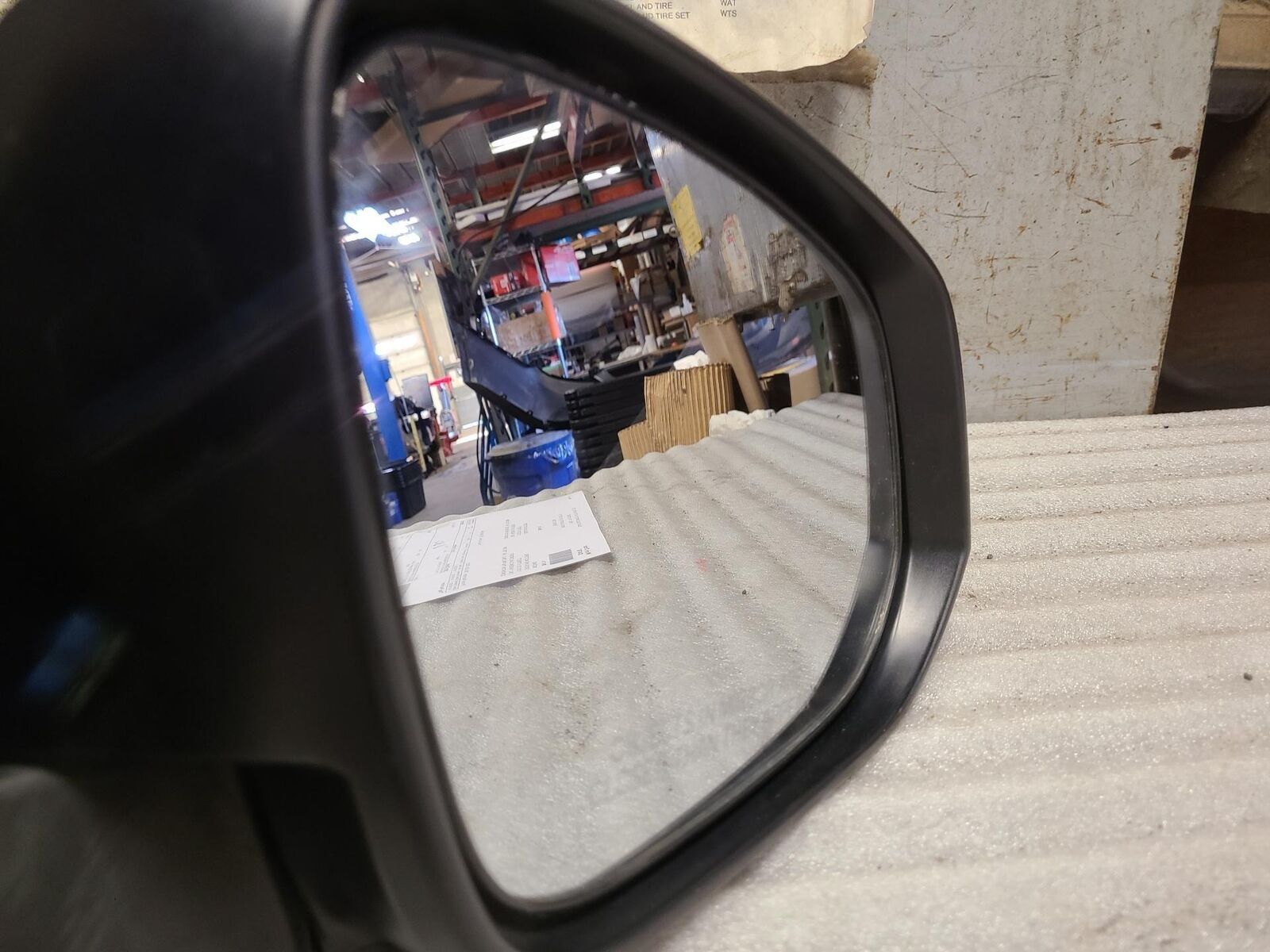 💥16-18 TOYOTA RAV-4 Right RH Door Mirror *BROKEN* Blue Blind Spot💥