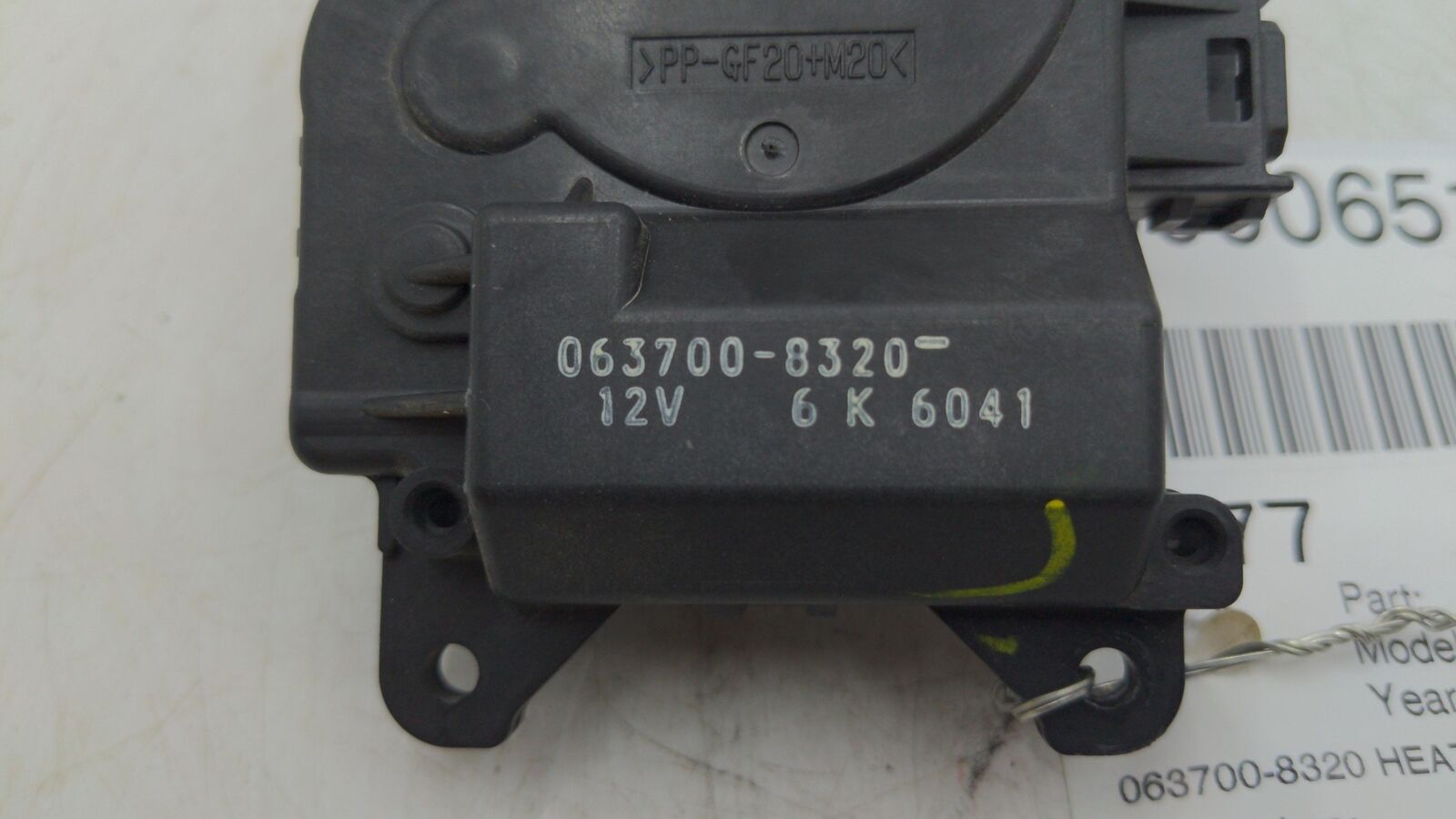 2008 Toyota Rav-4 Heater Blend Door Flap Actuator 063700-8320 98K KMS