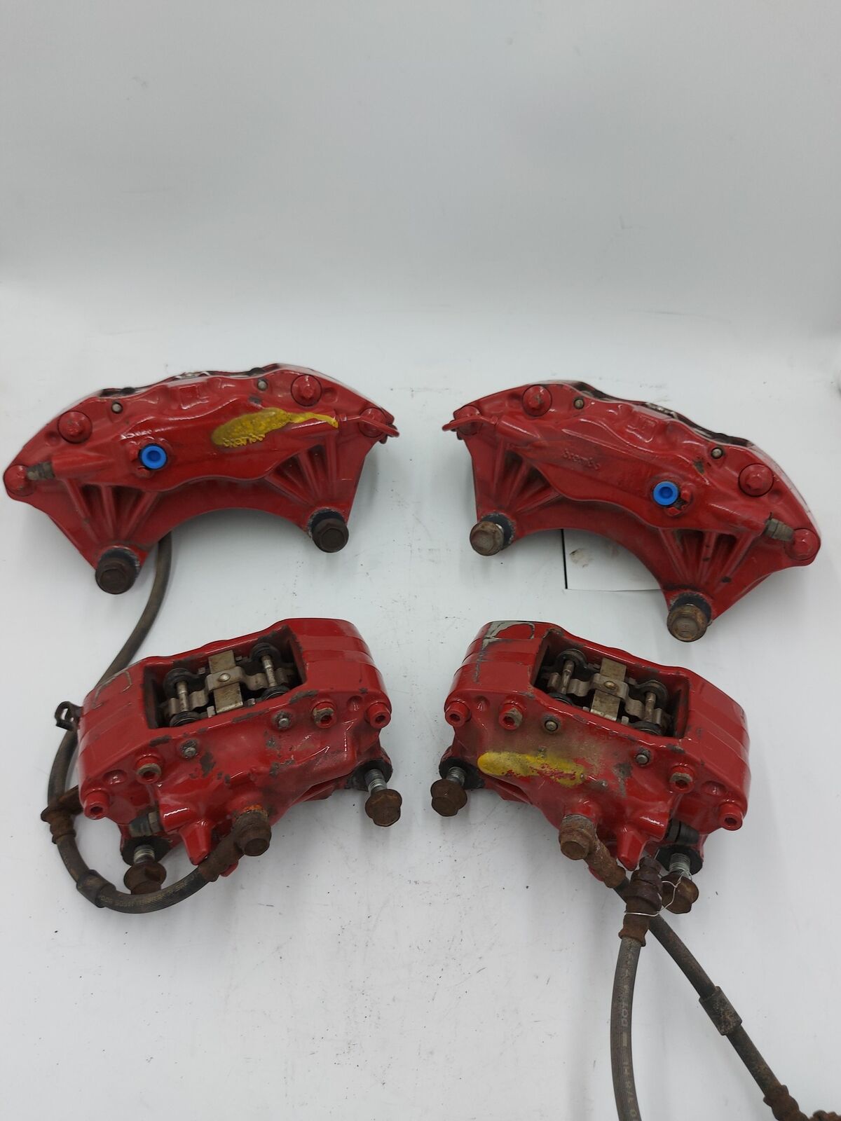 08-15 Mitsubishi Lancer Evolution Evo X MR Caliper Lh Rh Front Rear Brembo Set