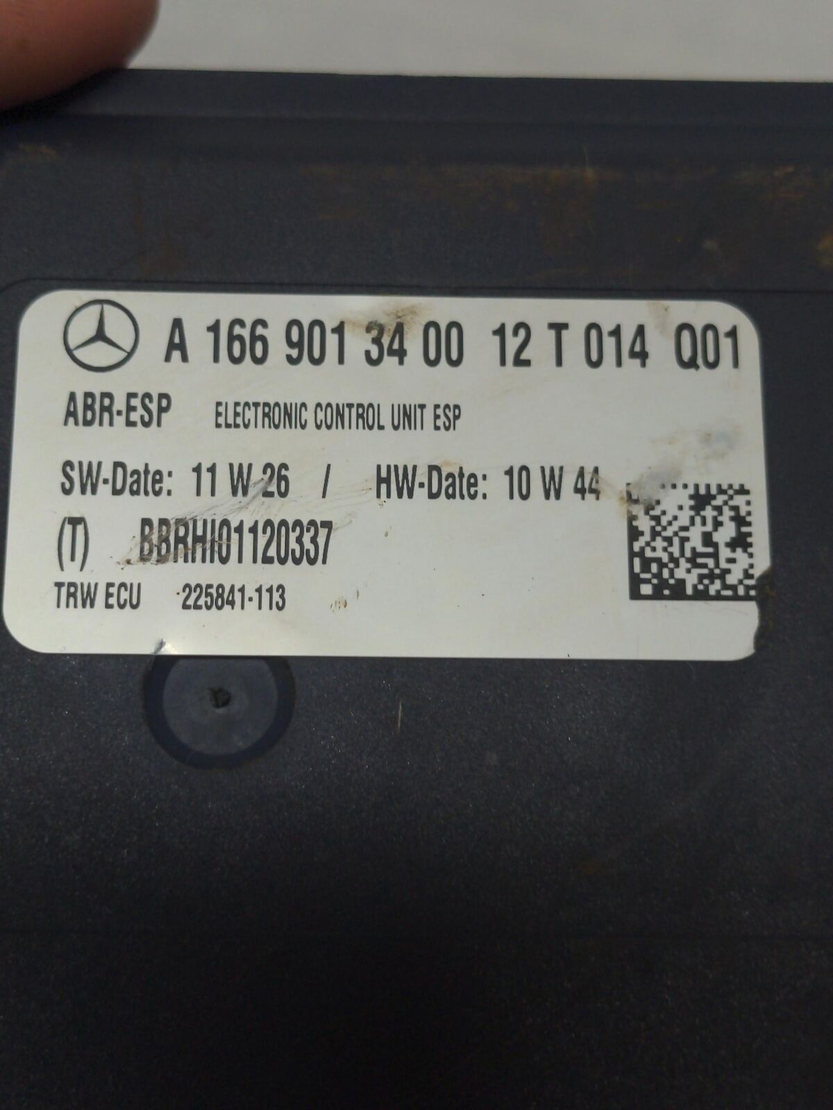 12 13 MERCEDES ML550 Anti Lock Brake Module ABS Pump A1664311512 49km KM's!