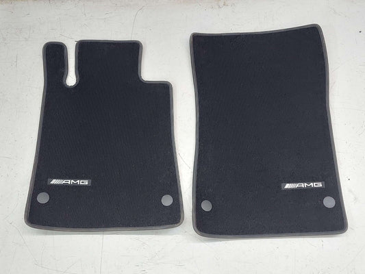 2018 MERCEDES SLC43 AMG R172 LEFT & RIGHT FLOOR MAT BLACK